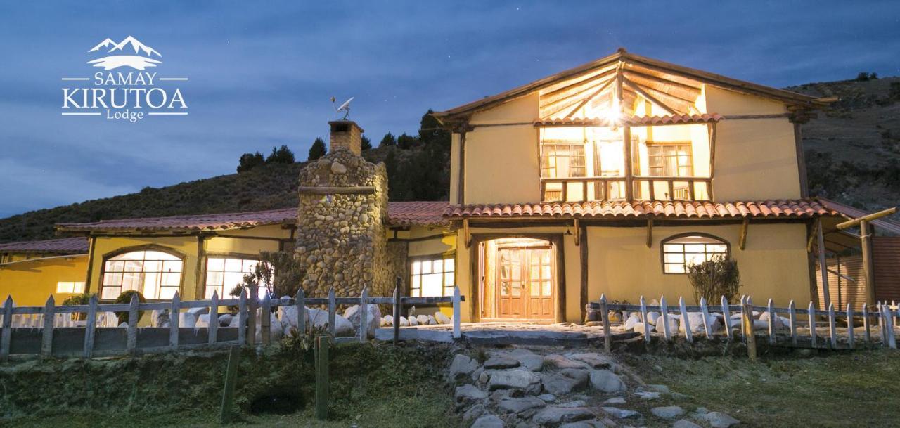 Samay Kirutoa Lodge Quilotoa Exterior foto